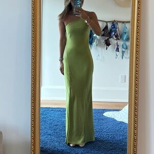 Commense Lime Green Dress